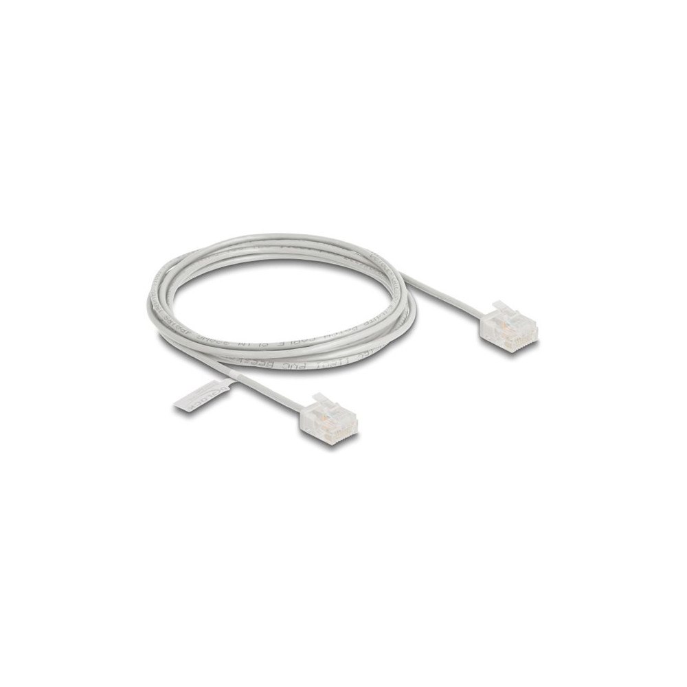 DeLOCK Delock patch-kabel - 2 m - grå