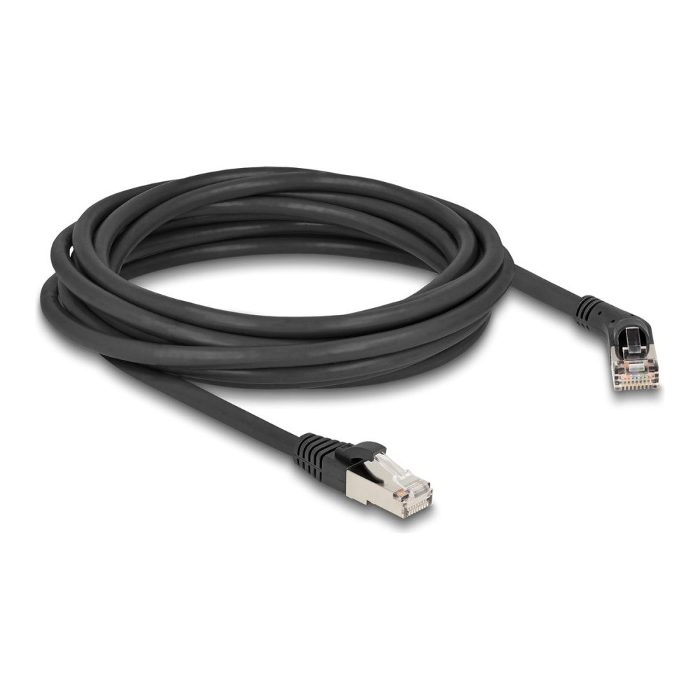 DeLOCK Delock patch-kabel - 5 m - svart