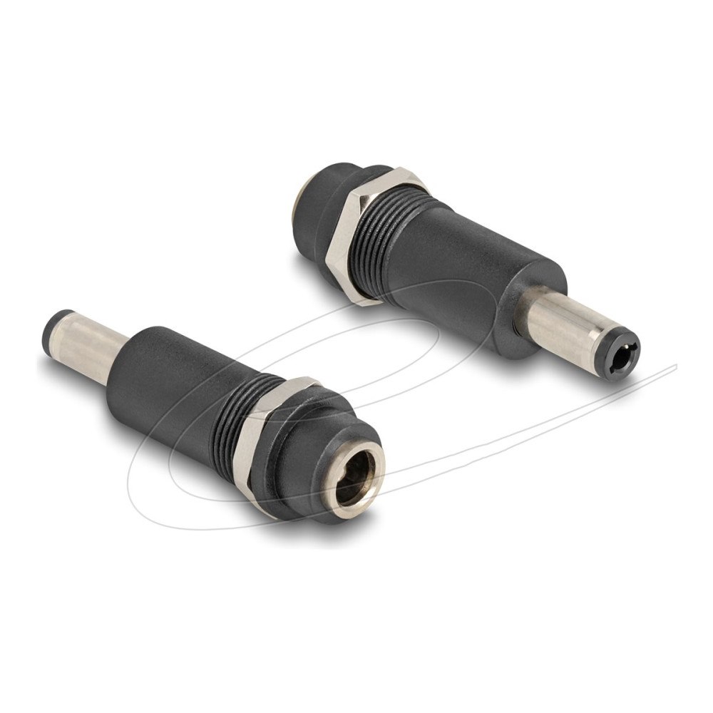 DeLOCK Delock - strömadapter - Växelströmsjack 5,5 x 2,5 mm till DC-jack 5,5 x 2,1 mm