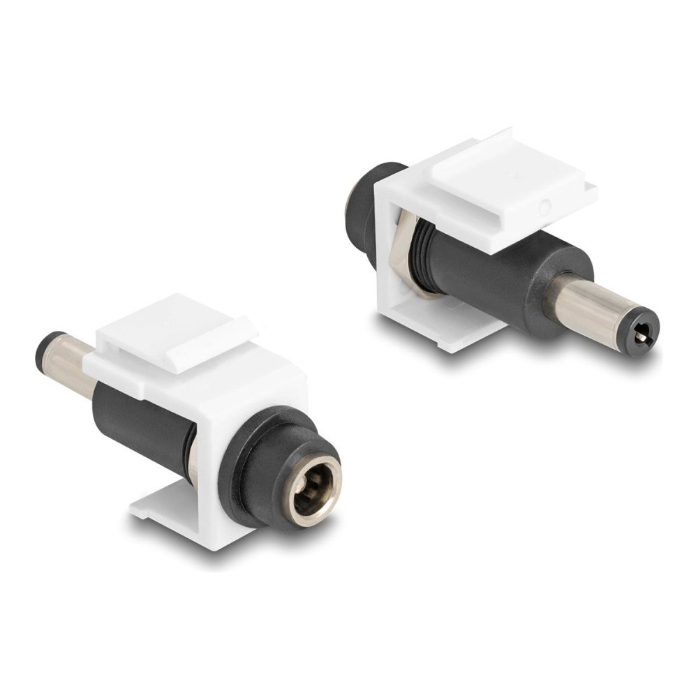 DeLOCK Delock - strömadapter - DC-jack 5,5 x 2,1 mm till DC-jack 5,5 x 2,1 mm