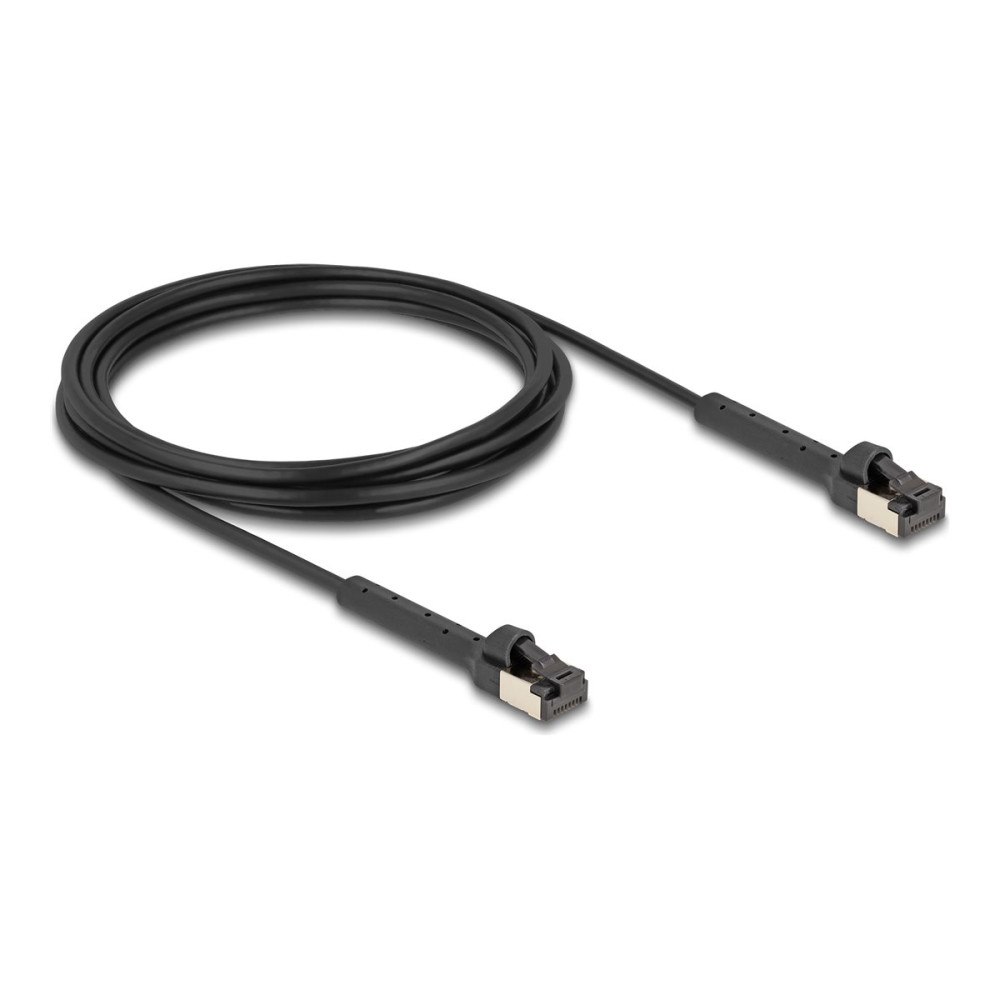 DeLOCK Delock patch-kabel - 3 m - svart