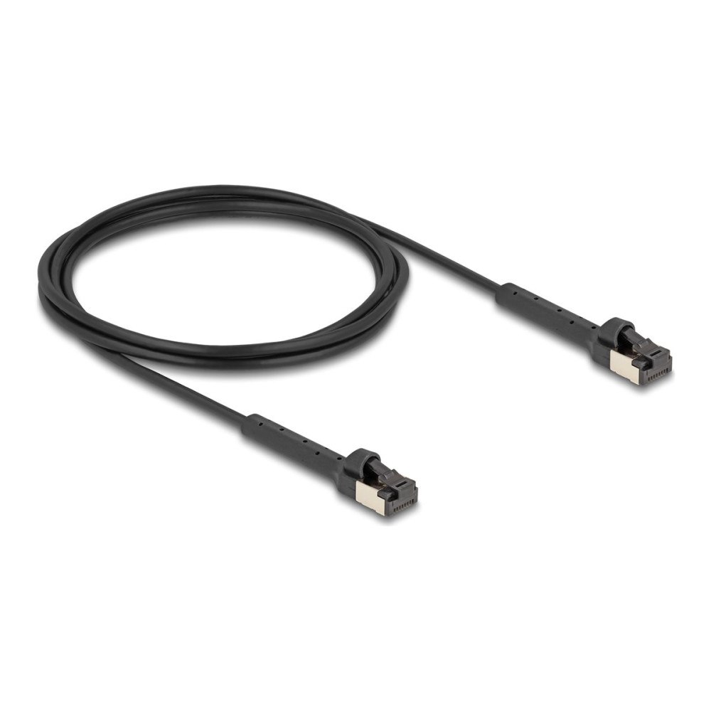 DeLOCK Delock patch-kabel - 2 m - svart