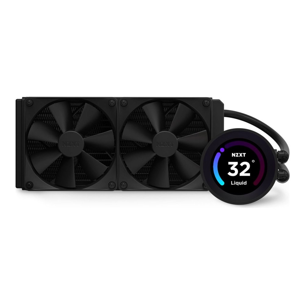 NZXT NZXT Kraken Elite 240 - kylsystem med vätska till processorn - med LCD-display