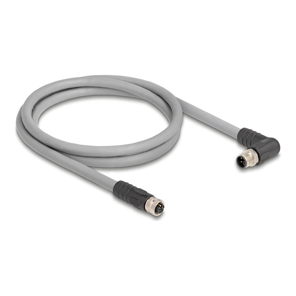 DeLOCK Delock - sensorkabel - 5-stifts M12 till 5-stifts M12 - 1 m