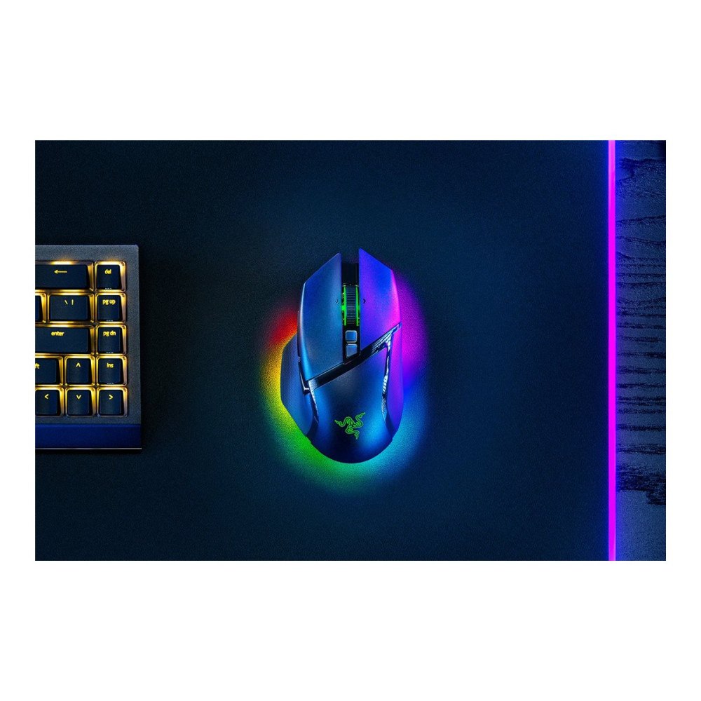 Razer USA Razer Basilisk V3 pro 35K - mus - Bluetooth, USB-C, 2.4 GHz - svart