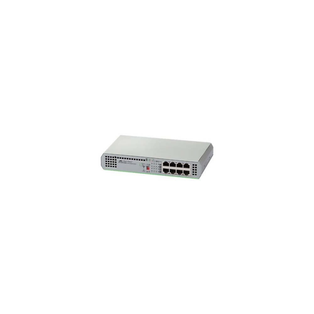 Allied Telesis Allied Telesis CentreCOM AT-GS910/8 - switch - 8 portar