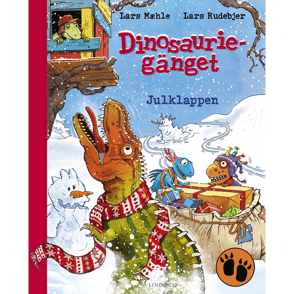 Lars Mæhle Dinosauriegänget : Julklappen (inbunden)