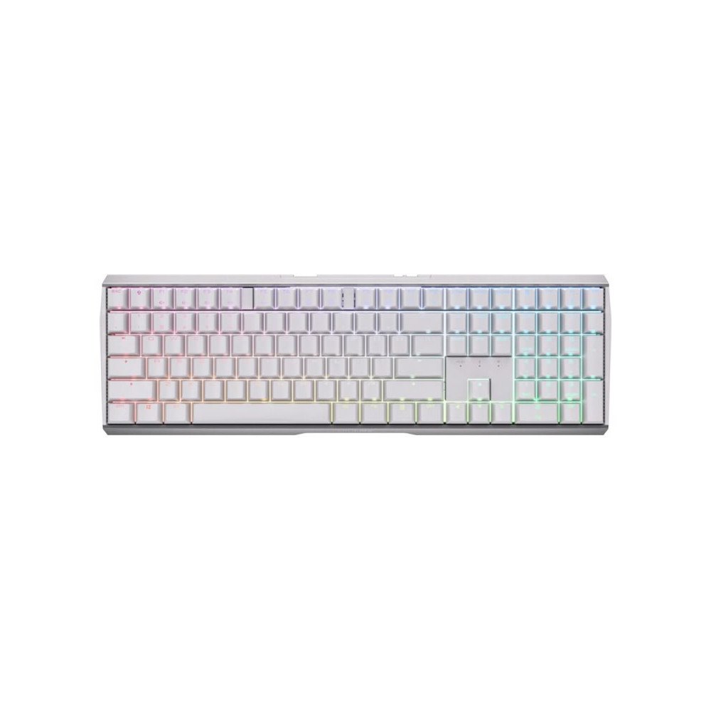 CHERRY CHERRY XTRFY MX 3.0S - tangentbord - 100% full size - QWERTZ - tysk - vit Inmatningsenhet
