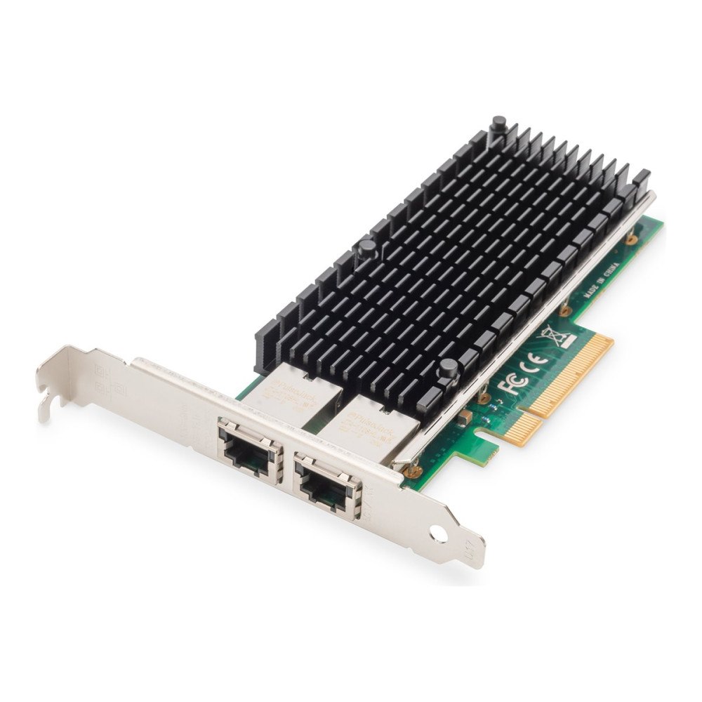Digitus DIGITUS - nätverksadapter - PCIe - 10 Gigabit Ethernet x 2