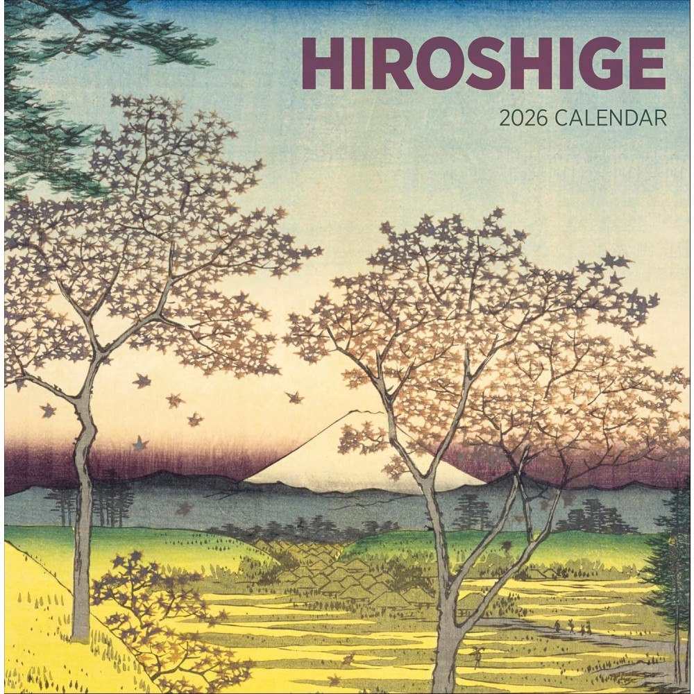 Pomegranate Europe Ltd Hiroshige : 2026 Wall Calendar
