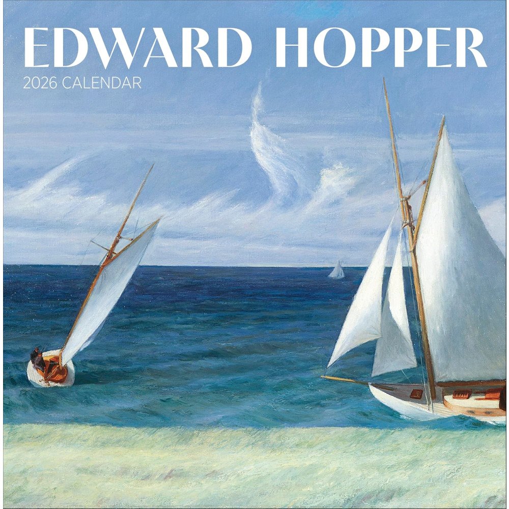 Pomegranate Europe Ltd Edward Hopper : 2026 Wall Calendar