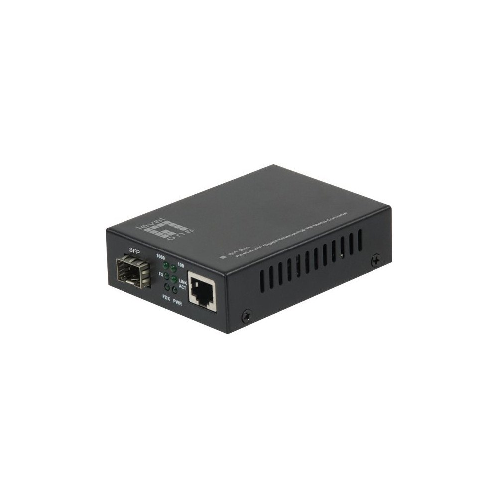 LevelOne LevelOne GVT-2010 - fibermediekonverterare - 10Mb LAN, 100Mb LAN