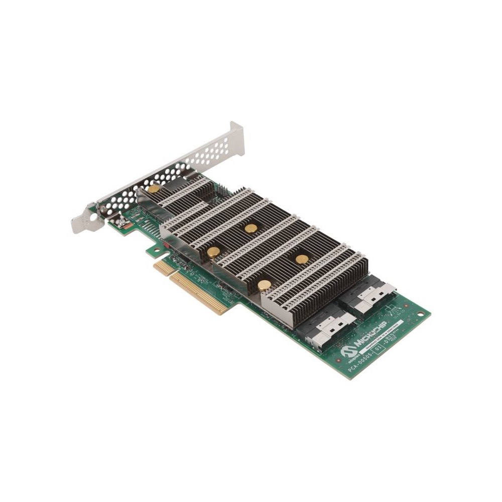 Microchip Technology Microchip Adaptec SmartRAID 3254-16i /e - kontrollerkort (RAID) - SATA 6Gb/s / SAS 24Gb/s / PCIe 4.0 (NVMe) - PCIe x8