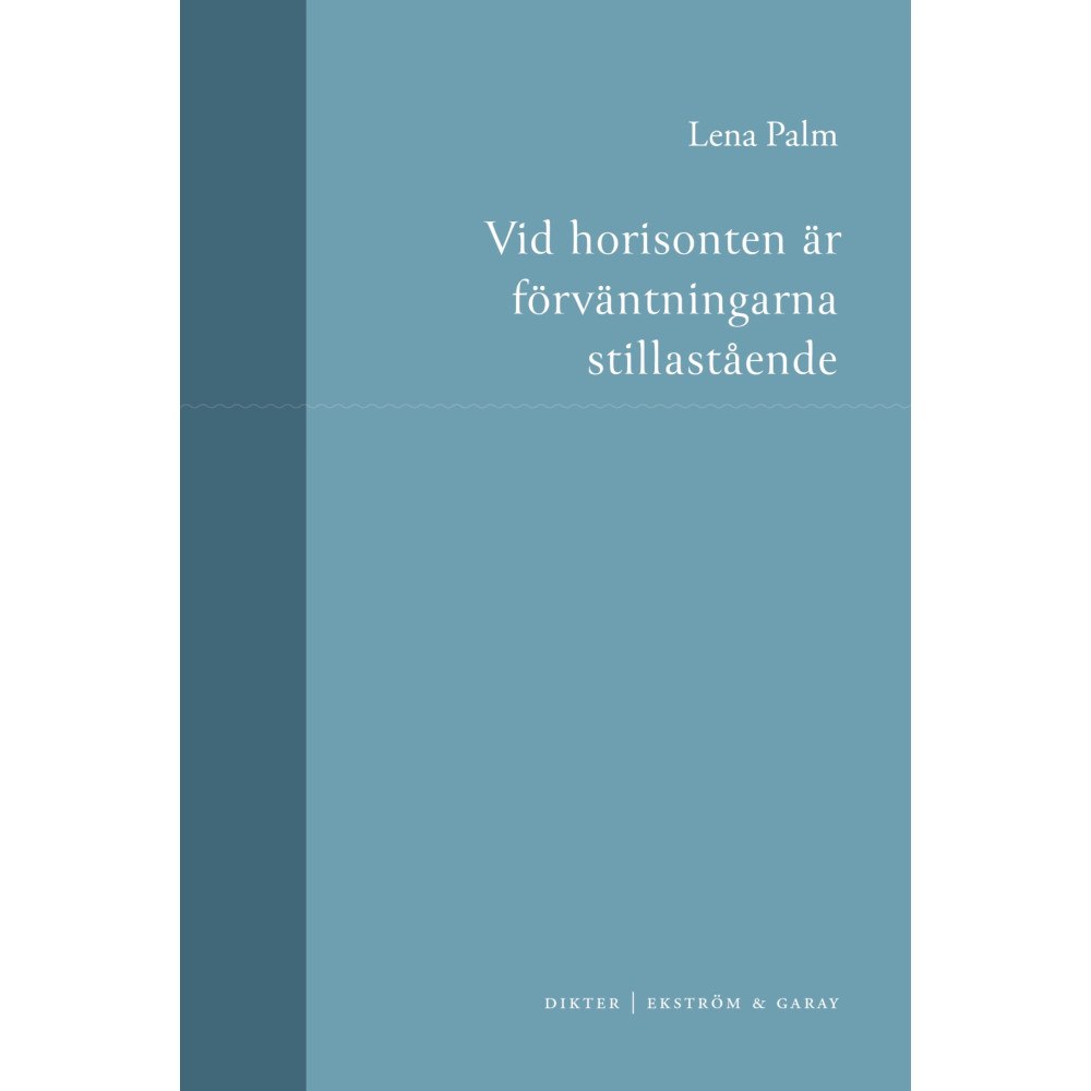 Lena Palm Vid horisonten är förväntningarna stillastående (bok, danskt band)