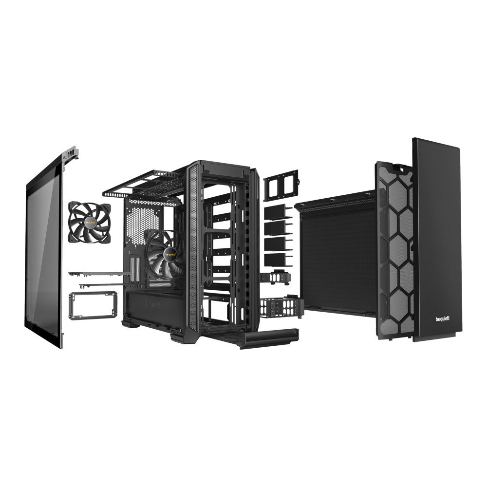 LISTAN be quiet! Silent Base 601 Window - tower - utökad ATX