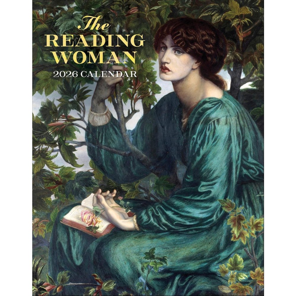 Pomegranate Europe Ltd Reading Woman : 2026 Mini Wall Calendar