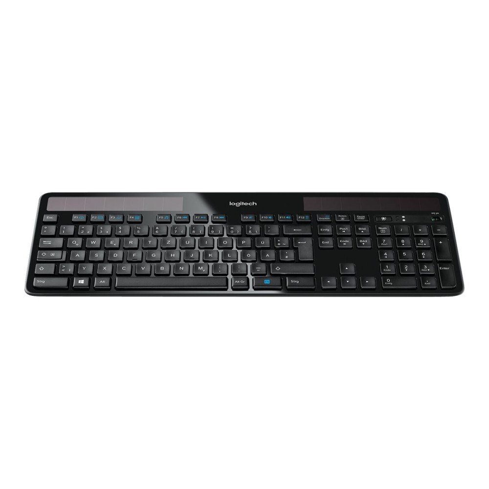Logitech Logitech Wireless Solar K750 - tangentbord - tysk Inmatningsenhet