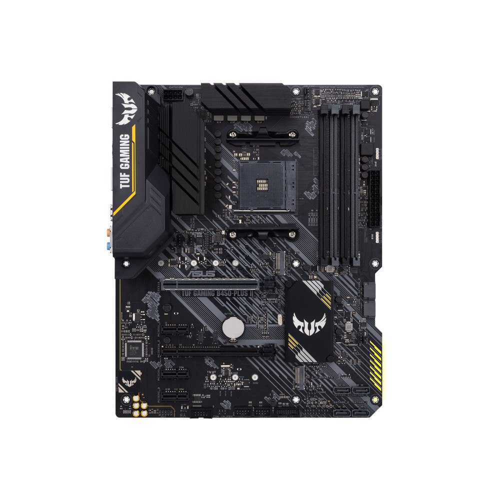 ASUSTeK COMPUTER ASUS TUF GAMING B450-PLUS II - moderkort - ATX - Socket AM4 - AMD B450