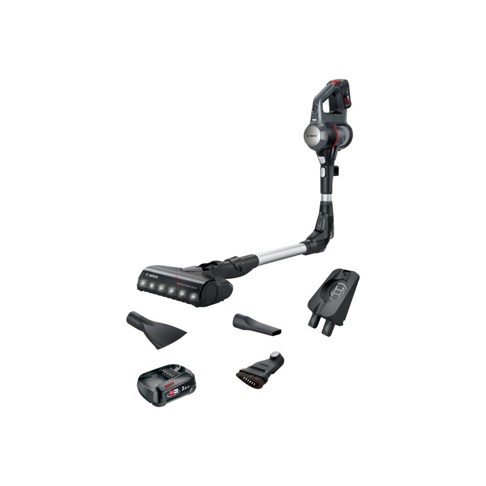 Bosch Group Bosch Unlimited 7 BBS712A - dammsugare - sladdlös - skaft/handhållen - 2 batterier, laddare medföljer - antracit