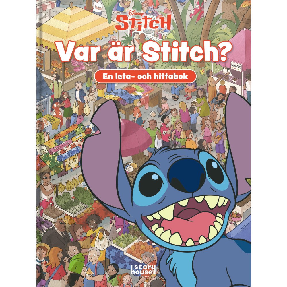 Egmont Story House Var är Stitch? : en leta och hittabok (inbunden)