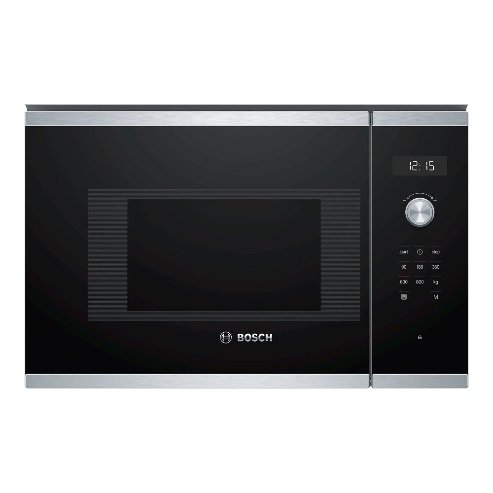 Bosch Group Bosch Serie | 6 BFL524MS0 - mikrovågsugn - inbyggd - rostfritt stål