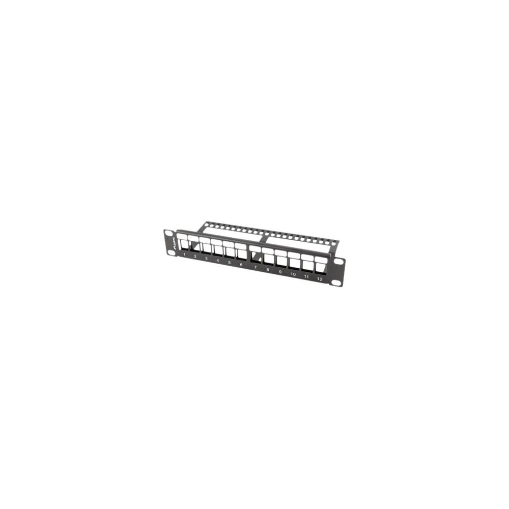 LANBERG Lanberg PPKS-9112-B - kopplingspanel (tom) - 1U - 10"