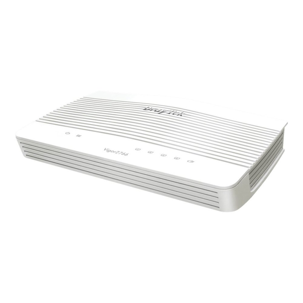 Draytek Draytek Vigor 2766 - router - DSL-modem - skrivbordsmodell, väggmonterbar