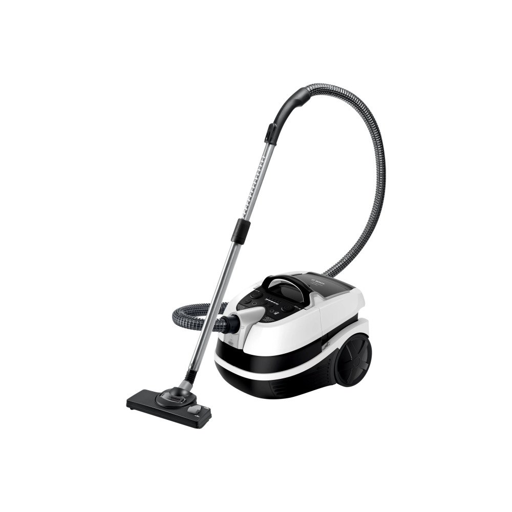 Bosch Group Bosch Serie | 4 AquaWash&Clean BWD421PRO - dammsugare - med behållare - vit / svart
