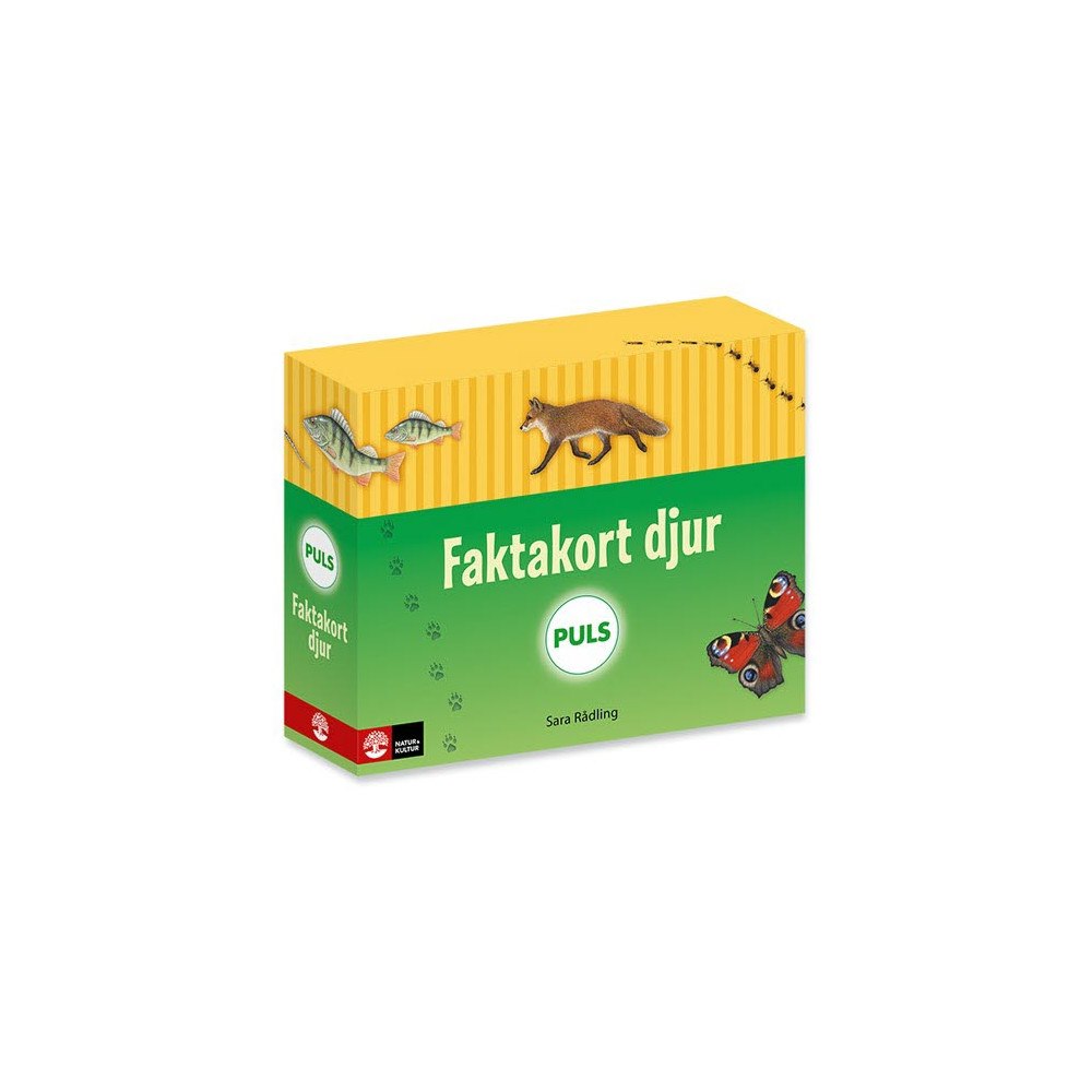 Sara Rådling PULS Faktakort djur (bok)