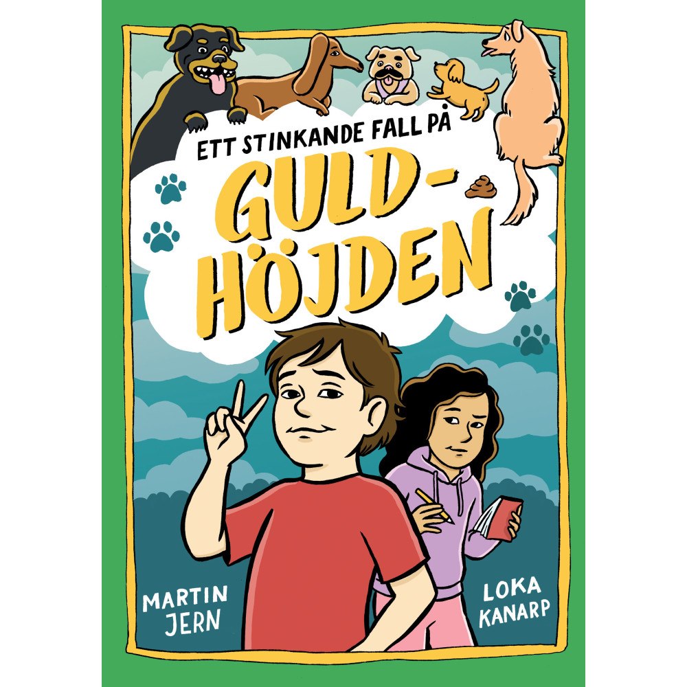 Martin Jern Ett stinkande fall på Guldhöjden (inbunden)