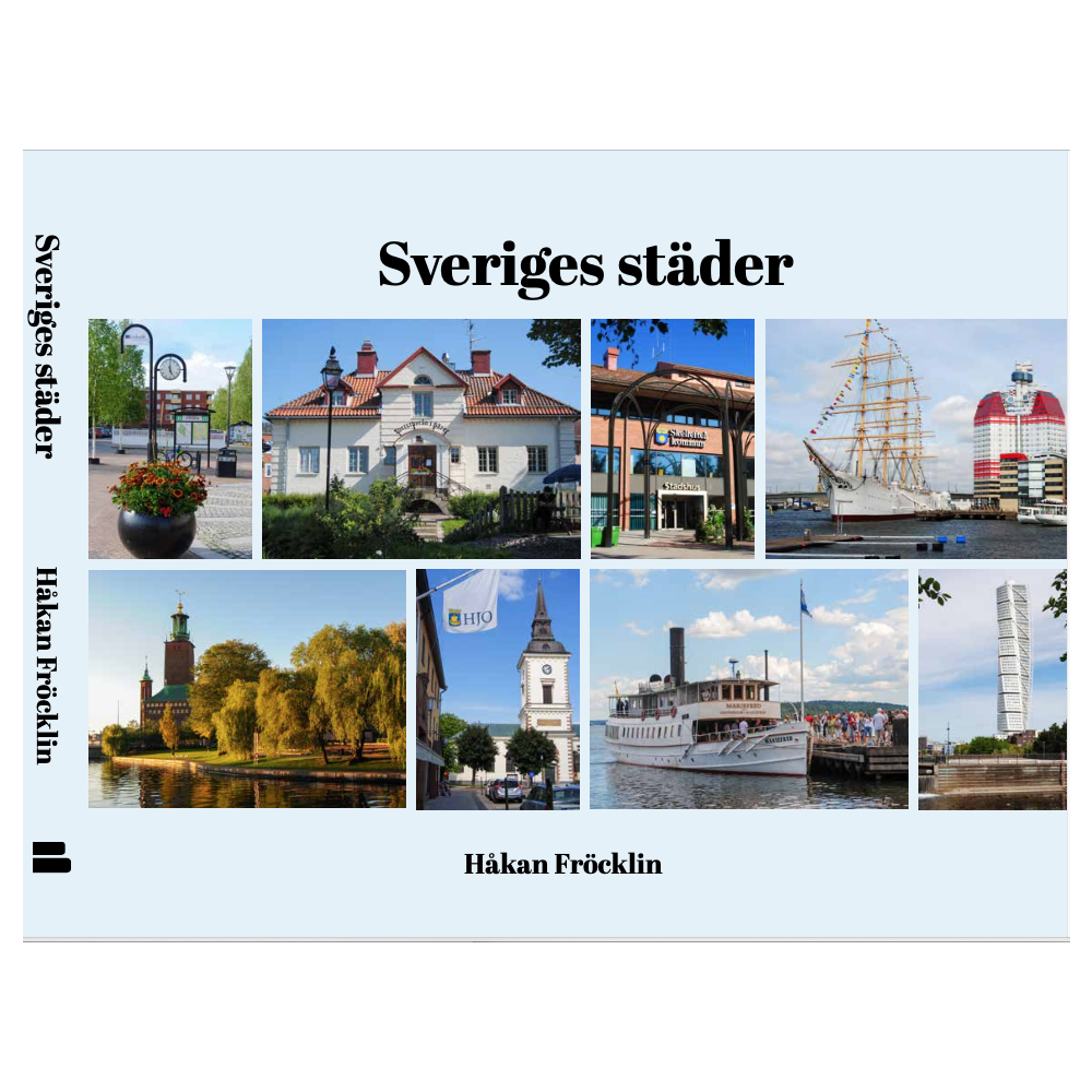 Balkong Förlag Sveriges städer (inbunden)