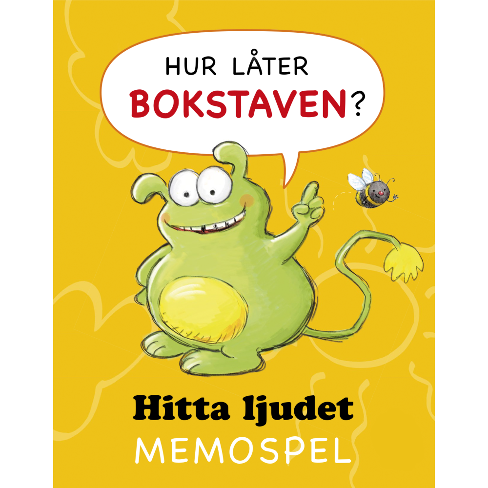Prolingus Hur låter bokstaven? : hitta ljudet - memospel (bok)