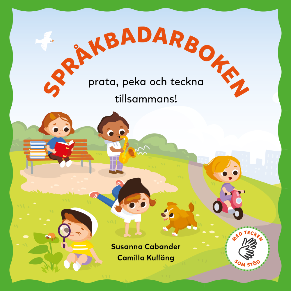 Prolingus Språkbadarboken : prata, peka och teckna tillsammans! (inbunden)
