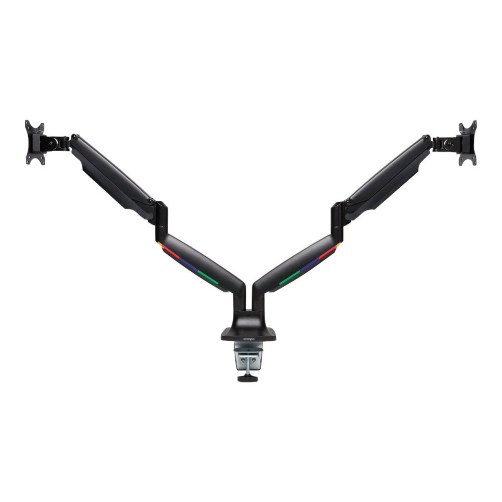 Kensington Computer Products Group Kensington SmartFit One-Touch Height Adjustable Dual Monitor Arm monteringssats - justerbar arm - för 2 monitorer