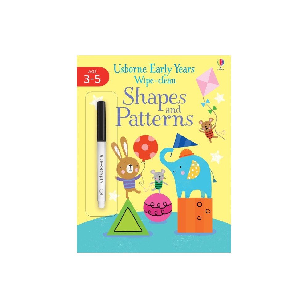 Usborne Publishing Ltd Early Years Wipe-Clean Shapes & Patterns (häftad, eng)