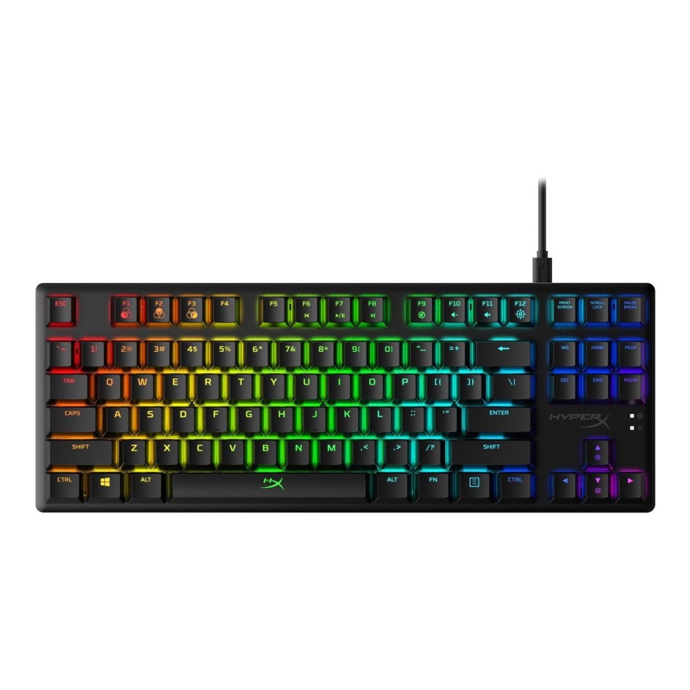 Kingston Technology HyperX Alloy Origins Core - tangentbord - QWERTZ - tysk - svart Inmatningsenhet