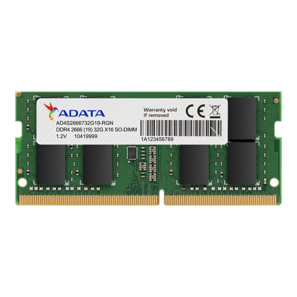 ADATA Technology ADATA Premier Series - DDR4 - modul - 32 GB - SO DIMM 260-pin / PC4-25600 - ej buffrad