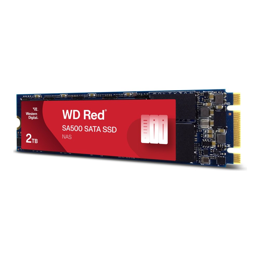 Western Digital WD Red SA500 WDS200T1R0B - SSD - 2 TB - SATA 6Gb/s