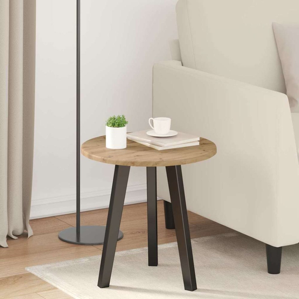 vidaXL Bordsskiva artisan ek 40 x 40 x 1.5 cm Konstruerat trä