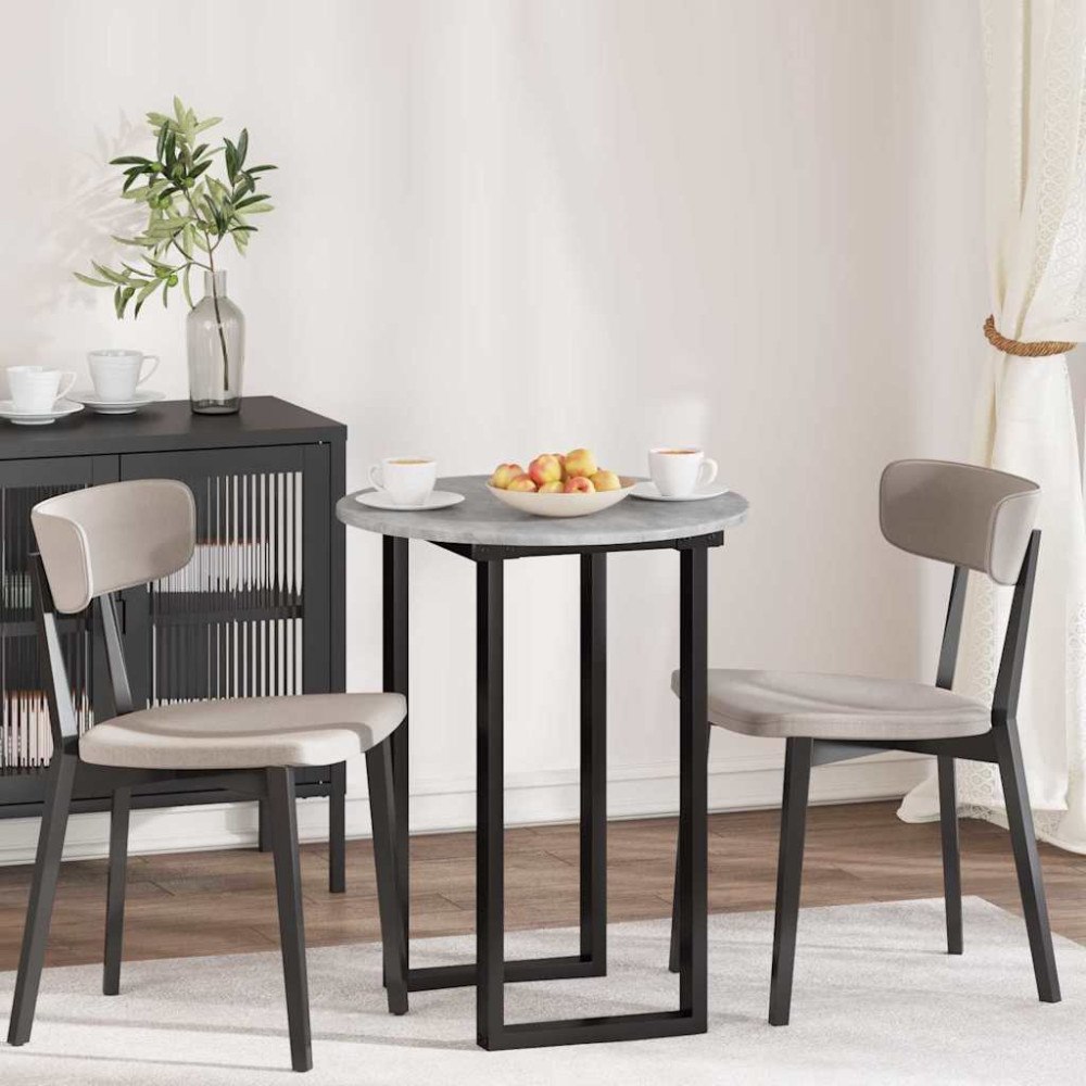 vidaXL Bordsskiva Betonggrå 60 x 60 x 1.5 cm Konstruerat trä