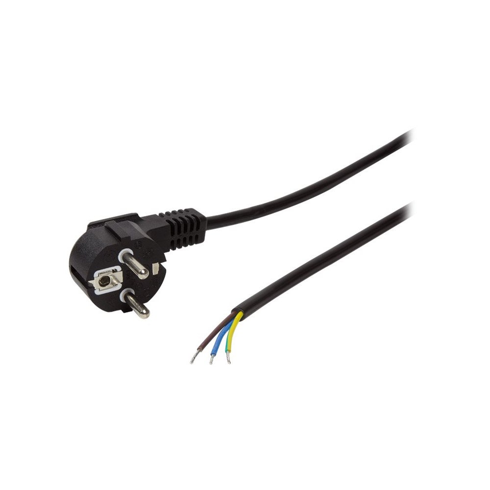 2direct LogiLink - strömkabel - power CEE 7/7 till blank tråd - 1.5 m