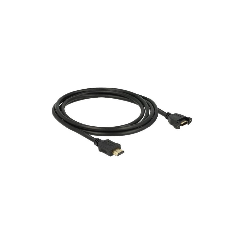 DeLOCK Delock HDMI-förlängningskabel med Ethernet - 2 m