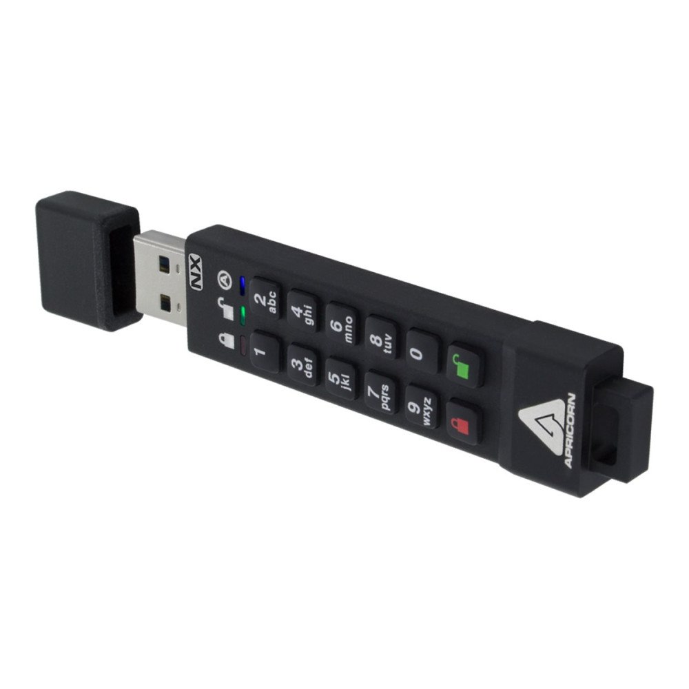 Apricorn Apricorn Aegis Secure Key 3NX - USB flash-enhet - 64 GB