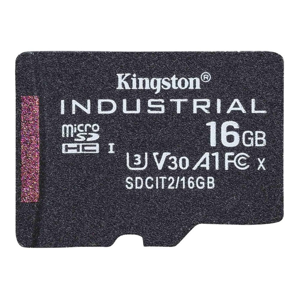 Kingston Technology Kingston Industrial - flash-minneskort - 16 GB - microSDHC UHS-I