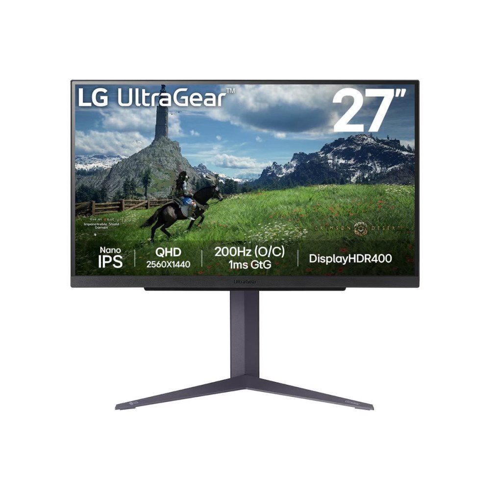 LG Electronics LG UltraGear 27GS85QX-B - LED-skärm - QHD - 27" - HDR