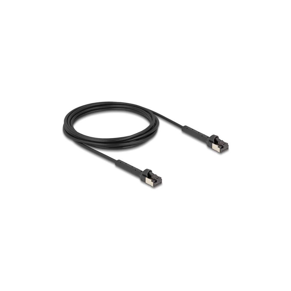 DeLOCK Delock patch-kabel - 3 m - svart
