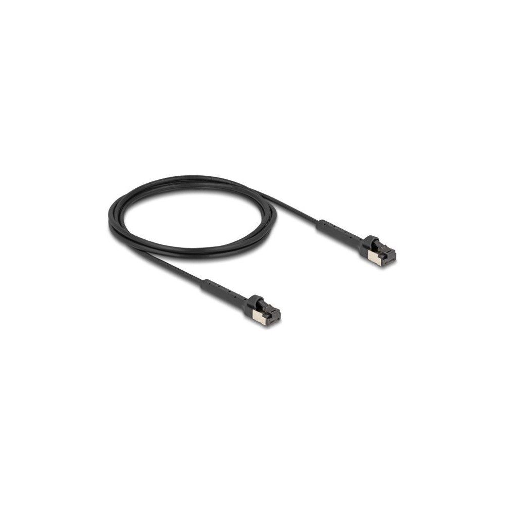 DeLOCK Delock patch-kabel - 2 m - svart