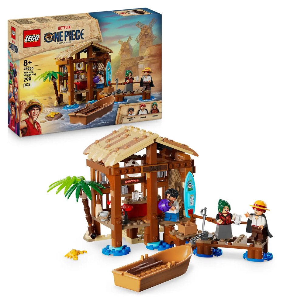 LEGO® LEGO® ONE PIECE 75636 Chatrč v Mlýnové vesnici