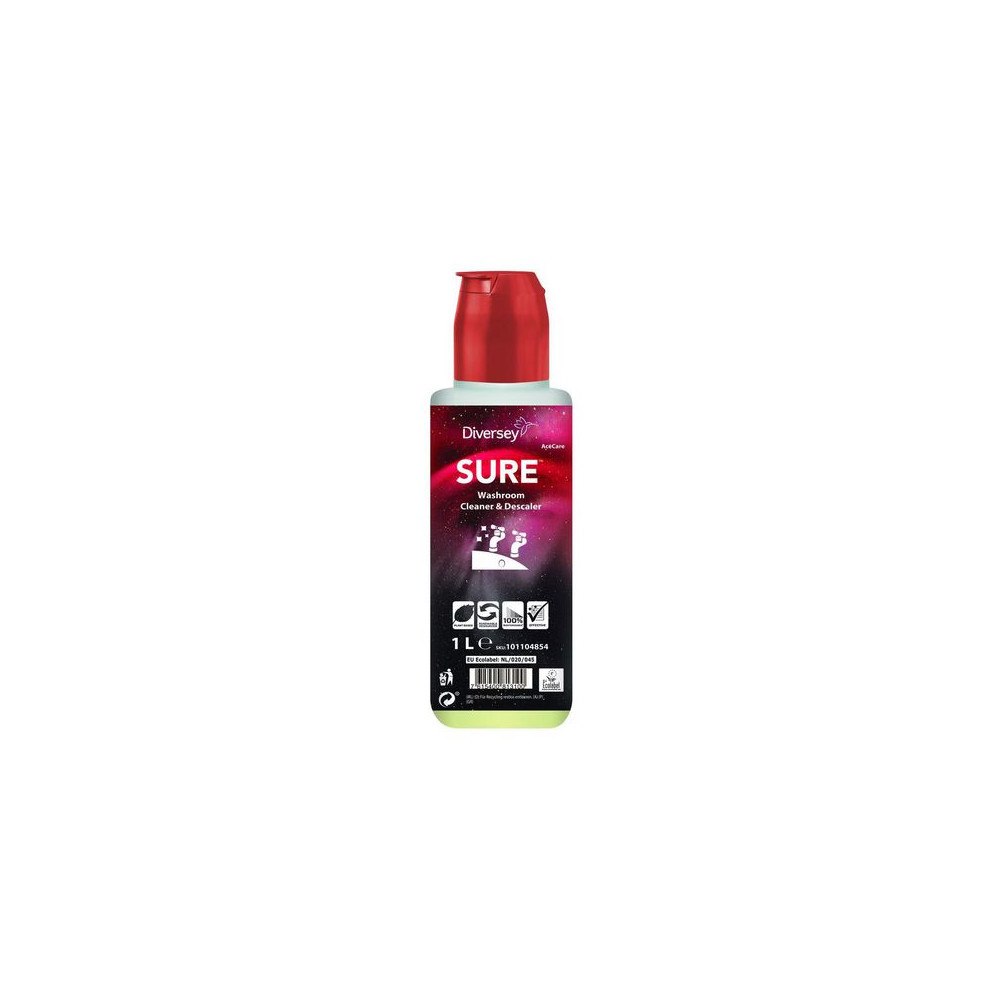Sure Avkalkningsmedel SURE Washroom C&D AC 1L