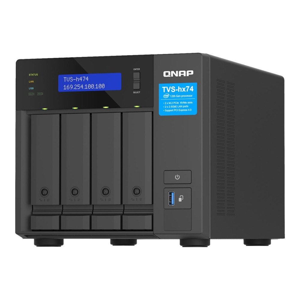 QNAP Systems, Inc QNAP TVS-H474 - NAS-server